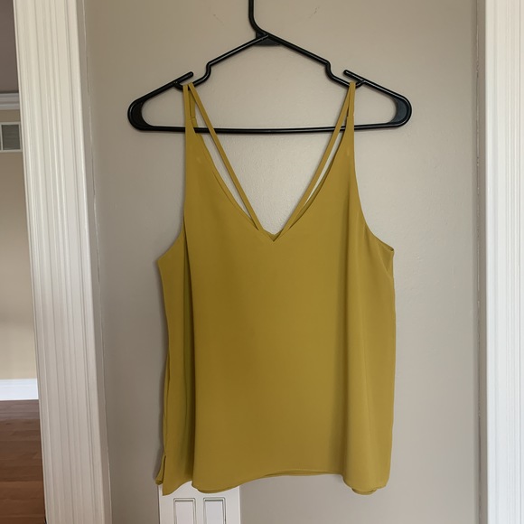 YELLOW V NECK CAMISOLE - Picture 10 of 14